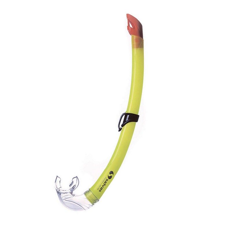 Фотографии Трубка плавательная Salvas Flash Junior Snorkel DA301C0GGSTS желтый