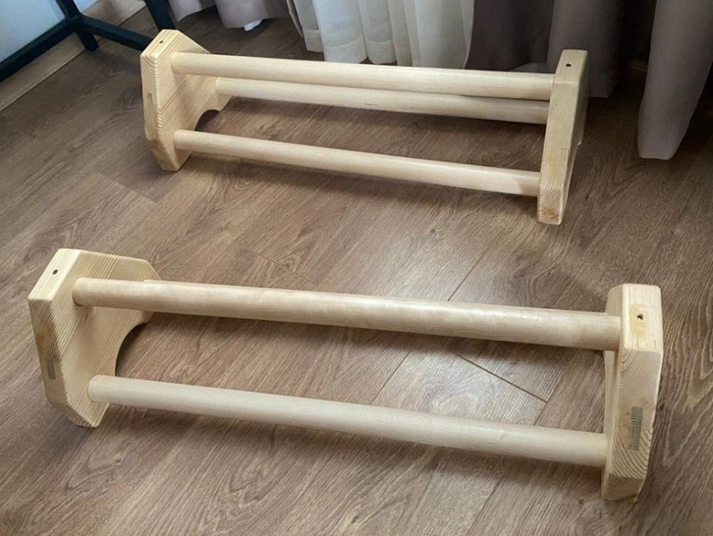 Фотографии Стоялки деревянные напольные усиленные Pioner A13967