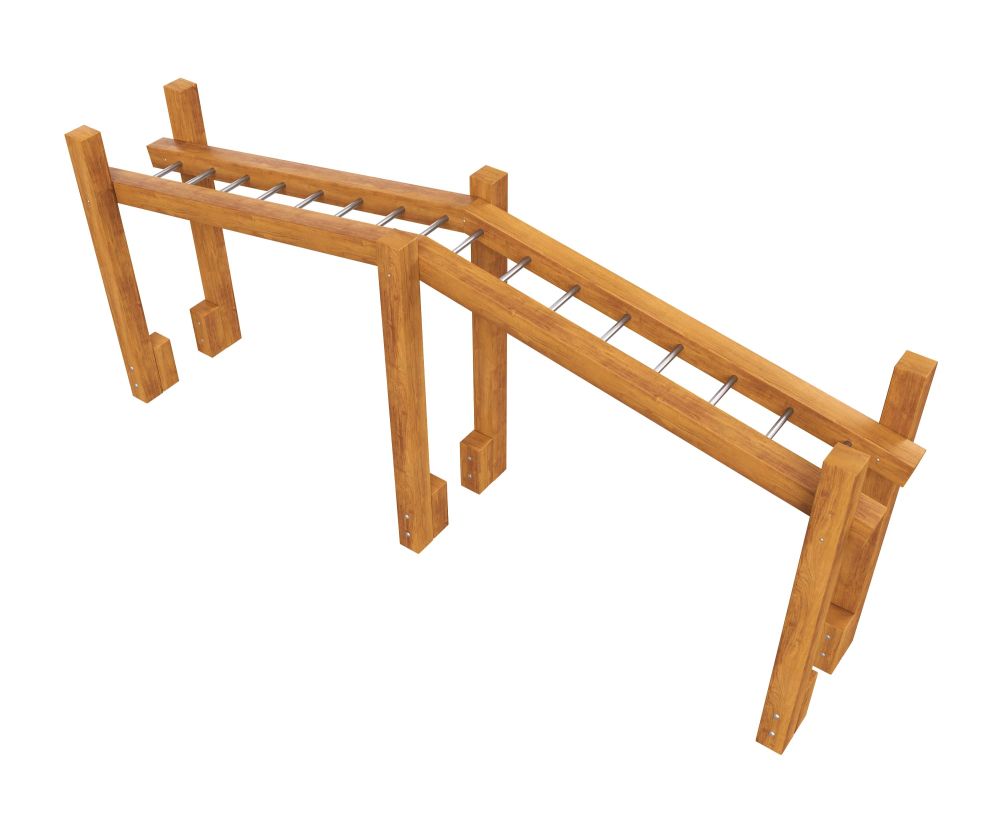 Фотографии Гимнастический рукоход WOOD&SPORT «Сиэтл»