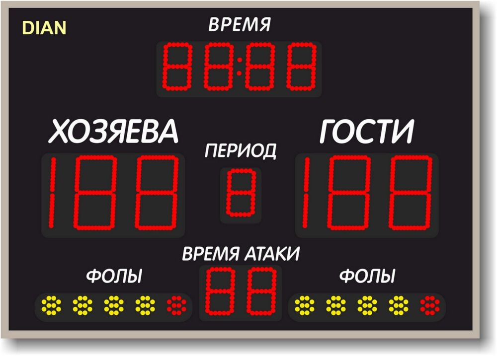 Фотографии Универсальное табло ДИАН ТУрп 150.6 100.7 (15-07)