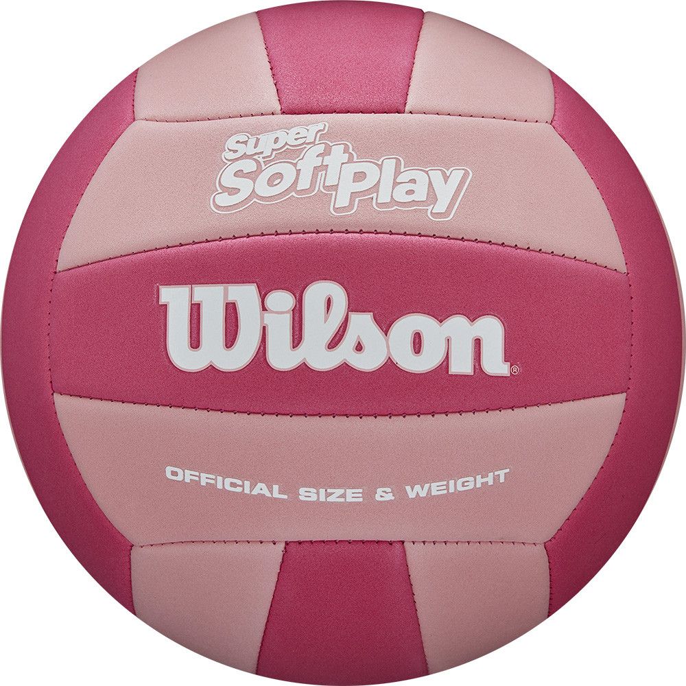 Фото Мяч волейбольный Wilson Super Soft Play Pink, WV4006002XB, размер 5, розовый