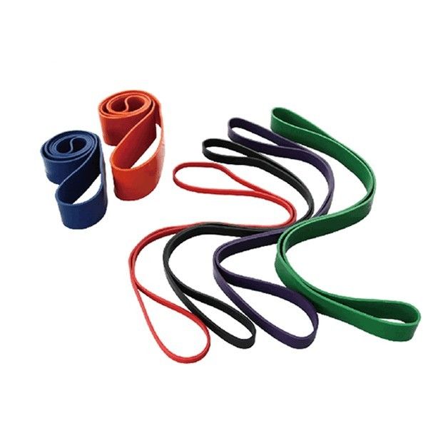 Фото Резиновая петля тренировочная XXL (8,3 см) длинная MD Buddy MD1353 оранжевая