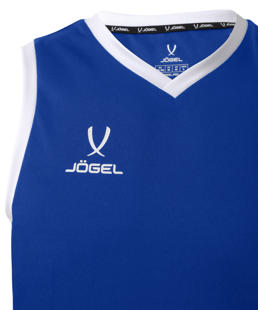 Фотографии Майка баскетбольная JOGEL CAMP Basic, синий, детский