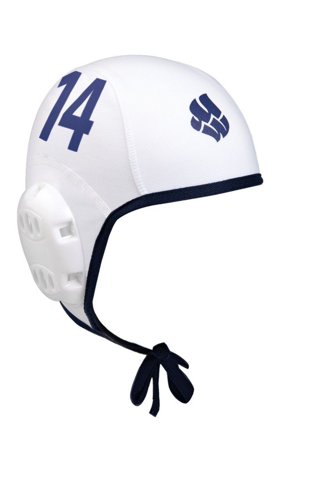 Фотографии Шапочка для водного поло Mad Wave Waterpolo Caps M0597 01 14 02W белый