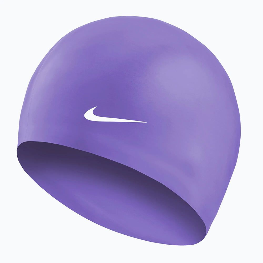 Фото Шапочка для плавания для детей 8-14 лет Nike Solid Silicone Youth TESS0106505, силикон