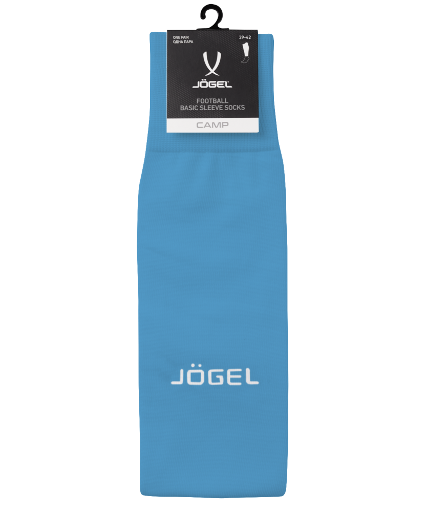 Фотографии Гольфы футбольные CAMP BASIC SLEEVE SOCKS, голубой/белый