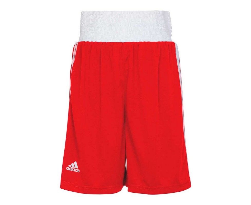 Фотографии Шорты боксерские Adidas Boxing Short Punch Line красные