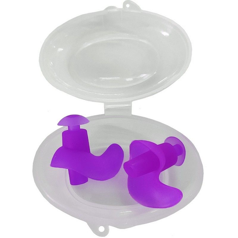 Фотографии Беруши Sportex силиконовые анатомические в боксе B31575 фиолетовые