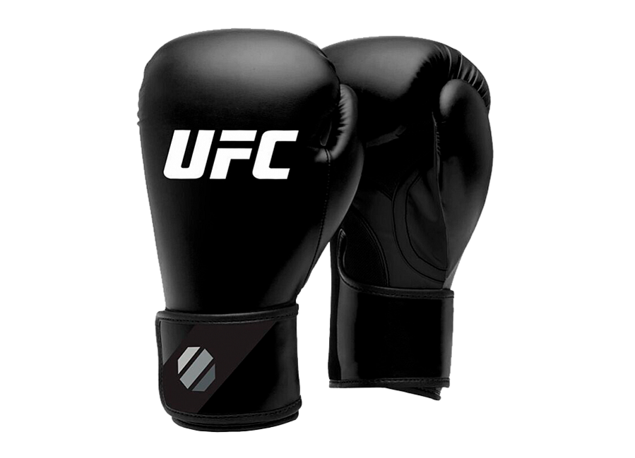 Фото UFC Перчатки тренировочные для спарринга (черные)