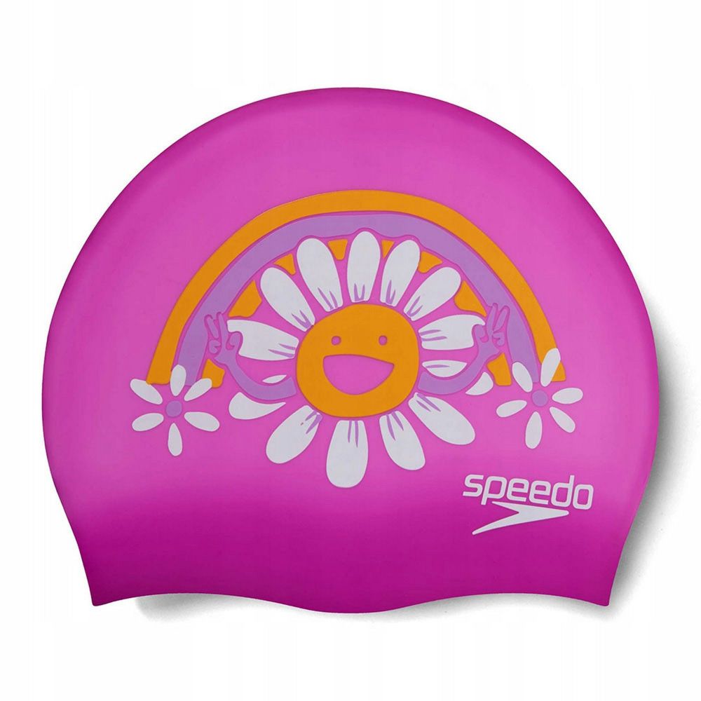 Фотографии Шапочка для плавания детская Speedo Boom Silicone Cap Jr 8-0838615956 розовый