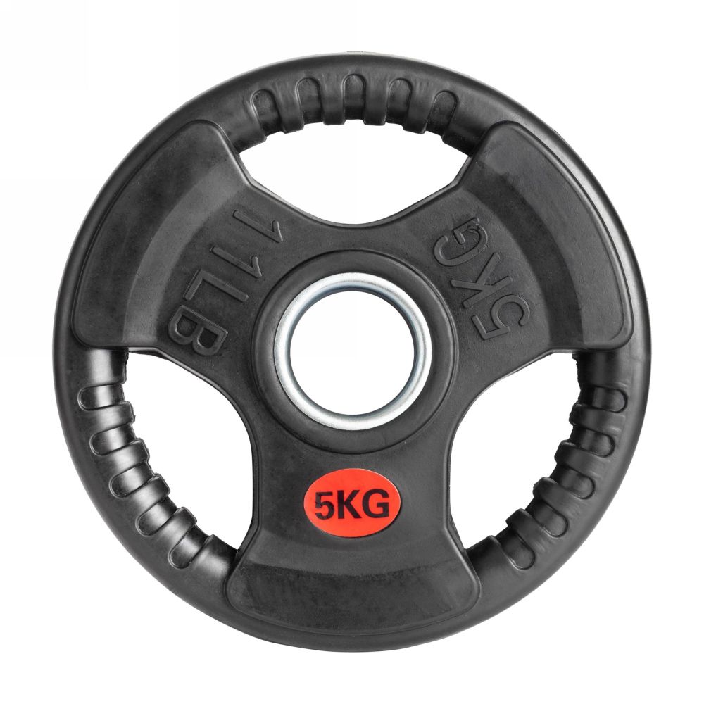 Фото Диск 51 мм. обрезиненный с 3-мя хватами 5 кг, VictoryFit VF-S510500