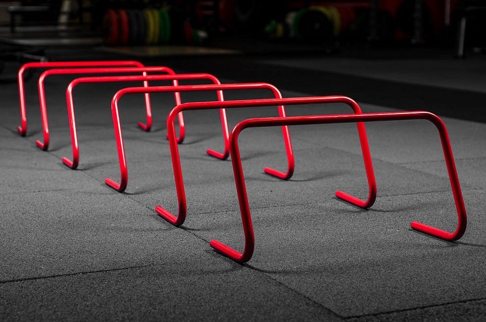 Фотографии Барьеры для тренировок , высота 15см, комплект 6шт YouSteel