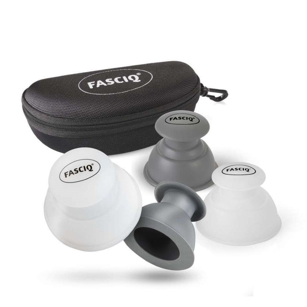 Фото Набор массажеров Fasciq Pod Cups, FS42430, 2 бол. и 2 мал. банки, силикон