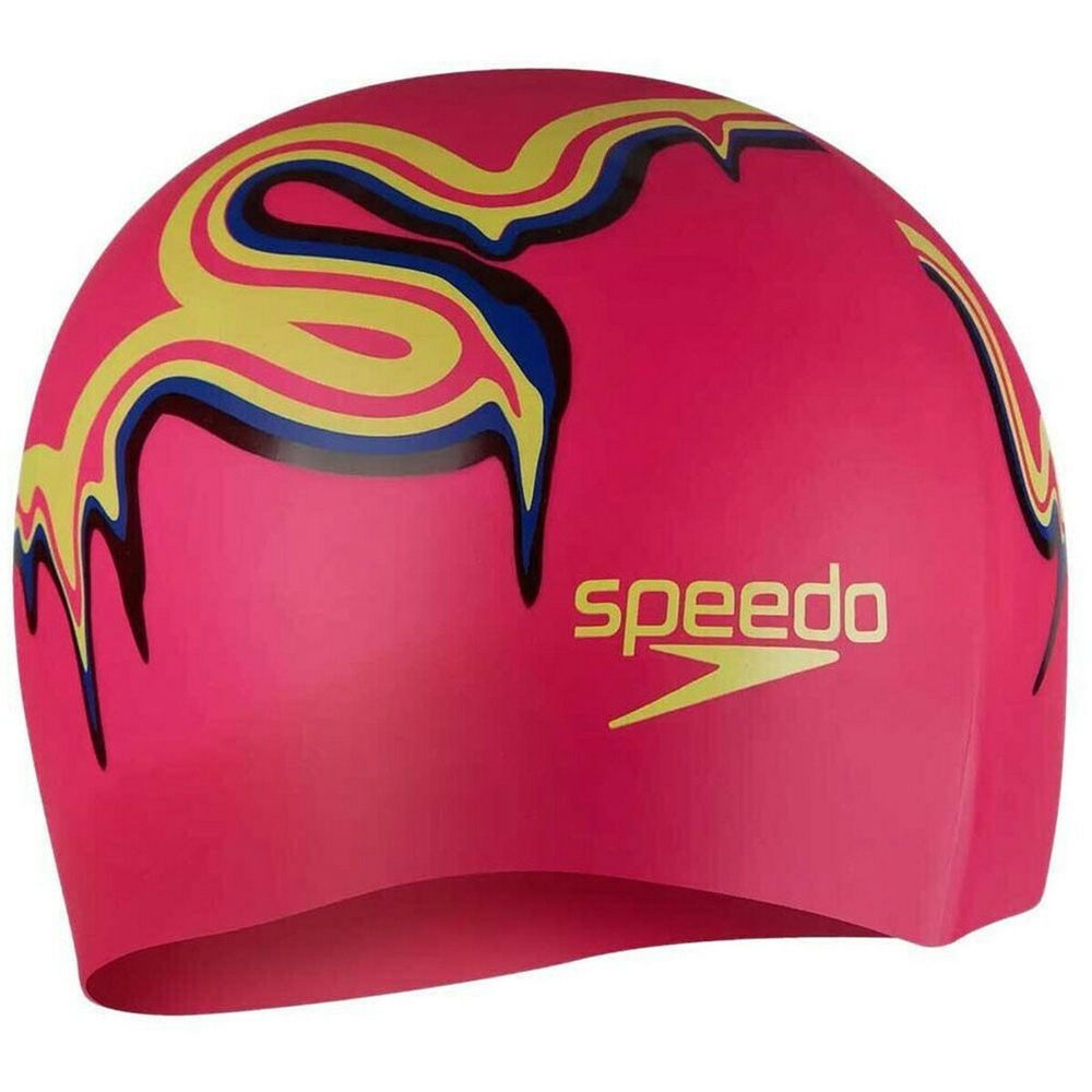 Фото Шапочка для плавания детская Speedo Boom Silicone Cap Jr 8-0838615957 мультиколор