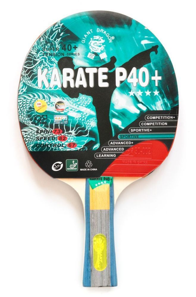 Фото Теннисная ракетка Dragon Karate 4 Star New (коническая)