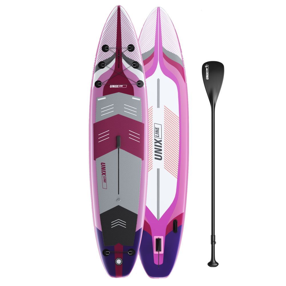 Фото SUP-борд UNIX Line Розовый горизонт / Pink Horizon (335 см)