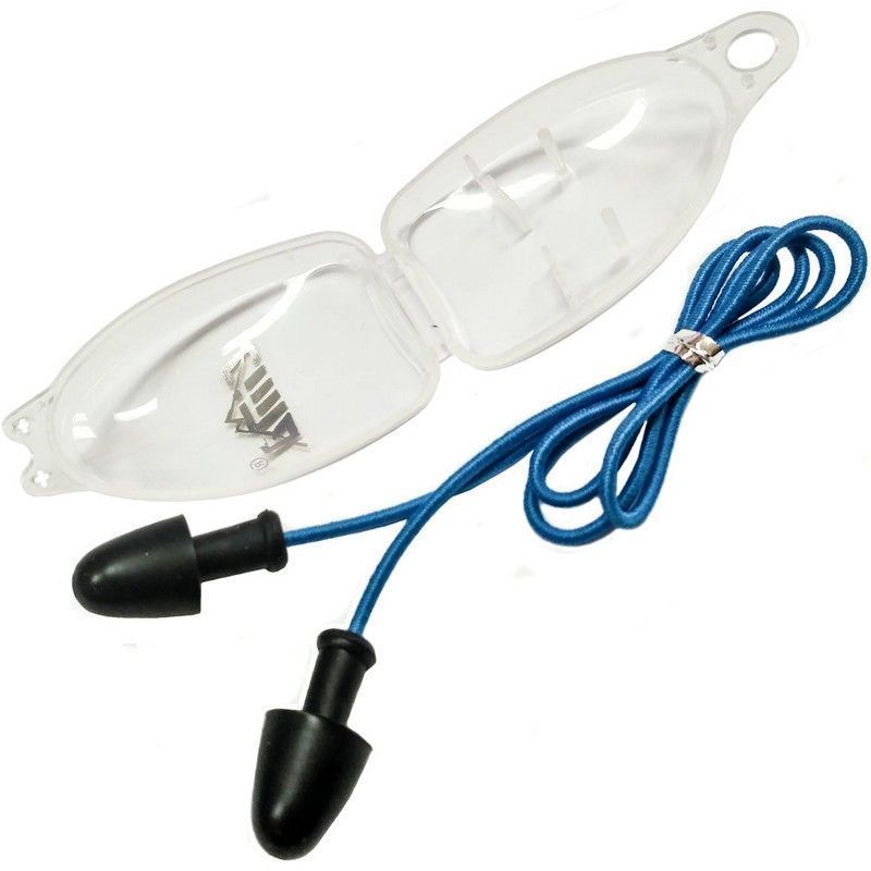 Фото Беруши Sportex для плавания на шнурке C33424-2 черные