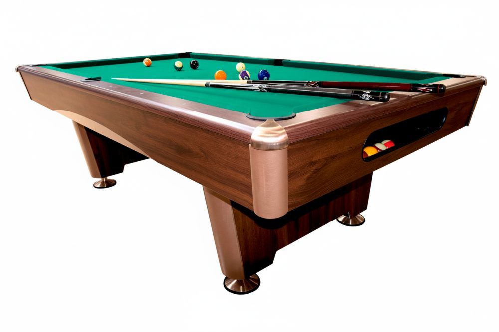Фотографии Бильярдный стол для пула Dynamic Billard "Triumph" 7 футов (коричневый) в комплекте с плитой, аксессуары и сукно