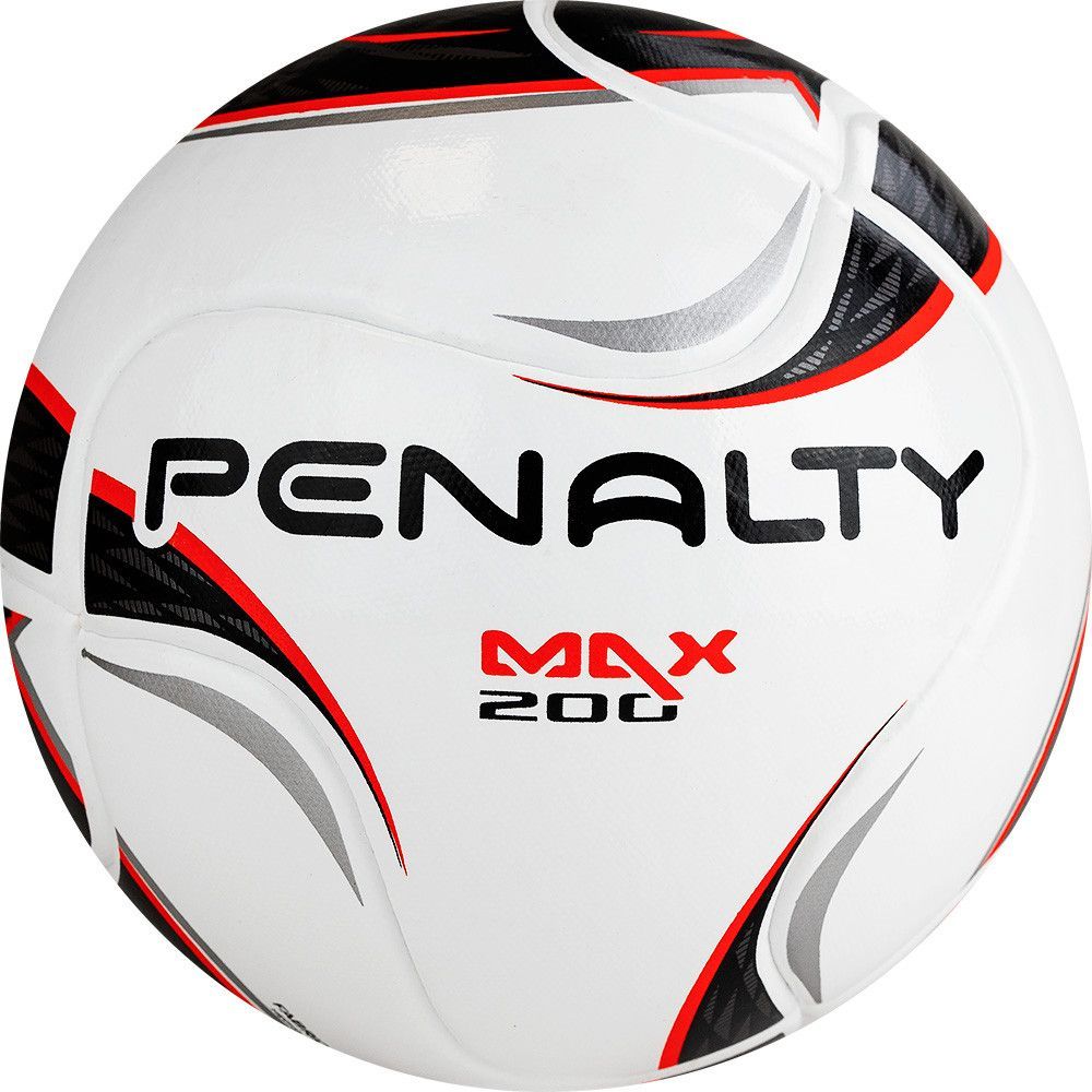 Фото Мяч футзальный PENALTY BOLA FUTSAL MAX 200 TERM XXII, 5416291160-U, размер JR13 (до 13 лет), бело-красно-черный