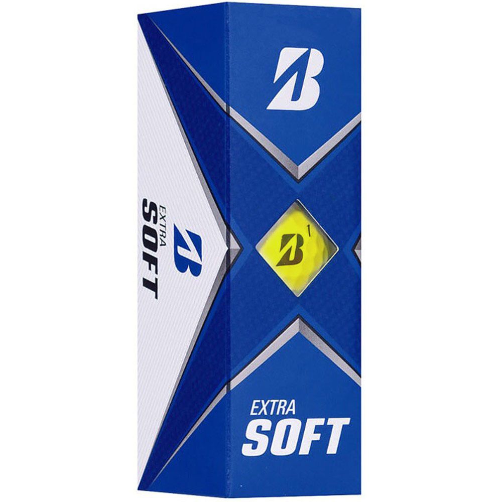 Фото Мяч для гольфа Bridgestone Extra Soft BGBX1YXJE, упак. 3шт., желтый