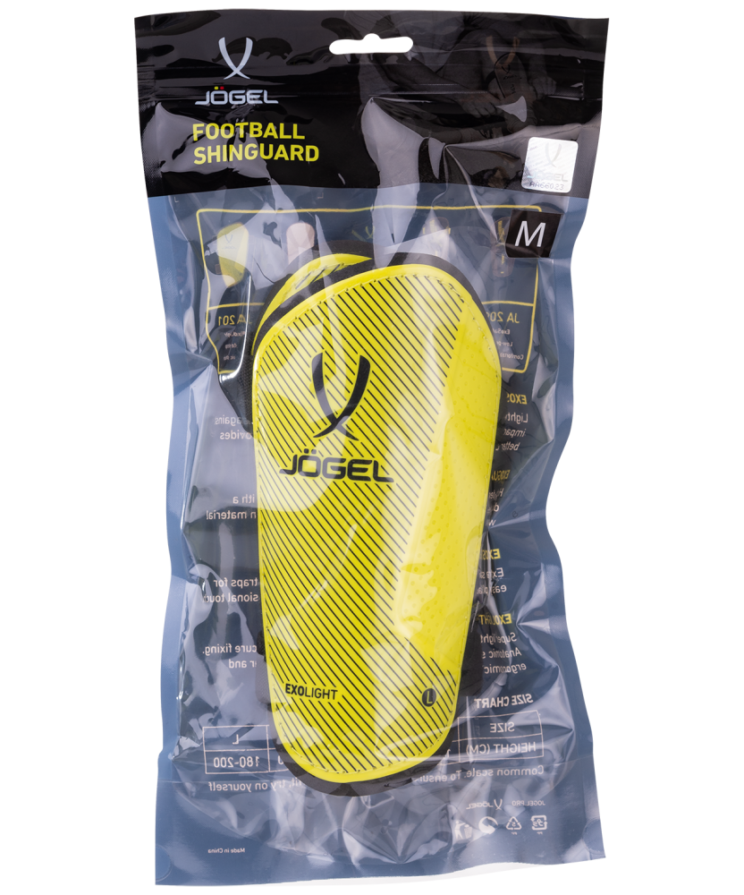 Фотографии Щитки футбольные JA-201, желтый