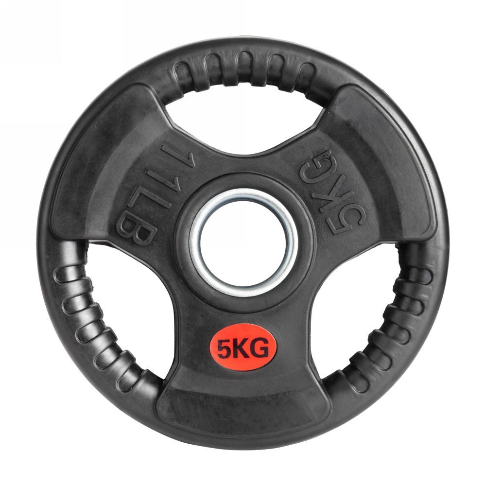 Фото Диск 51 мм. обрезиненный с 3-мя хватами 5 кг, VictoryFit VF-S510500