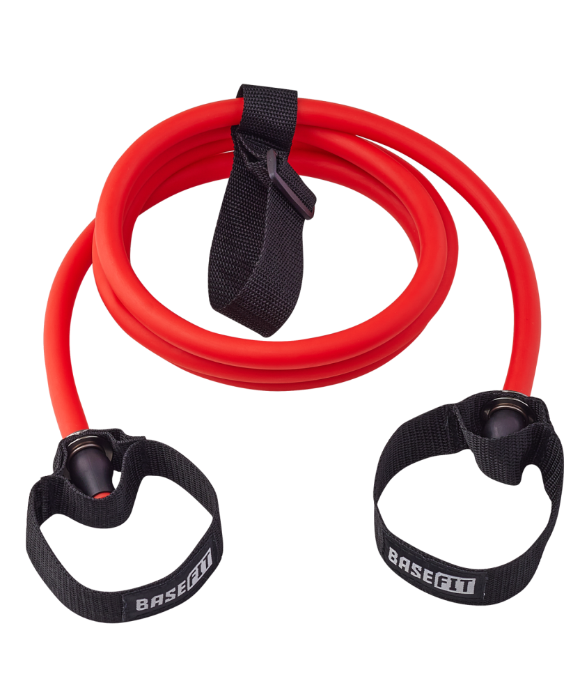 Фото Эспандер лыжника-пловца ES-901, 8х14х2200 мм, 5 кг, красный