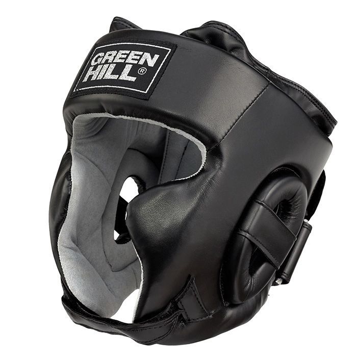 Фото Боксерский шлем Green Hill Sparring HGS-9409, черный