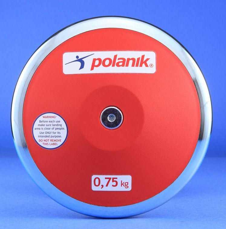 Фотографии Диск тренировочный, пластиковый 0,8 кг Polanik TPD11-0,8