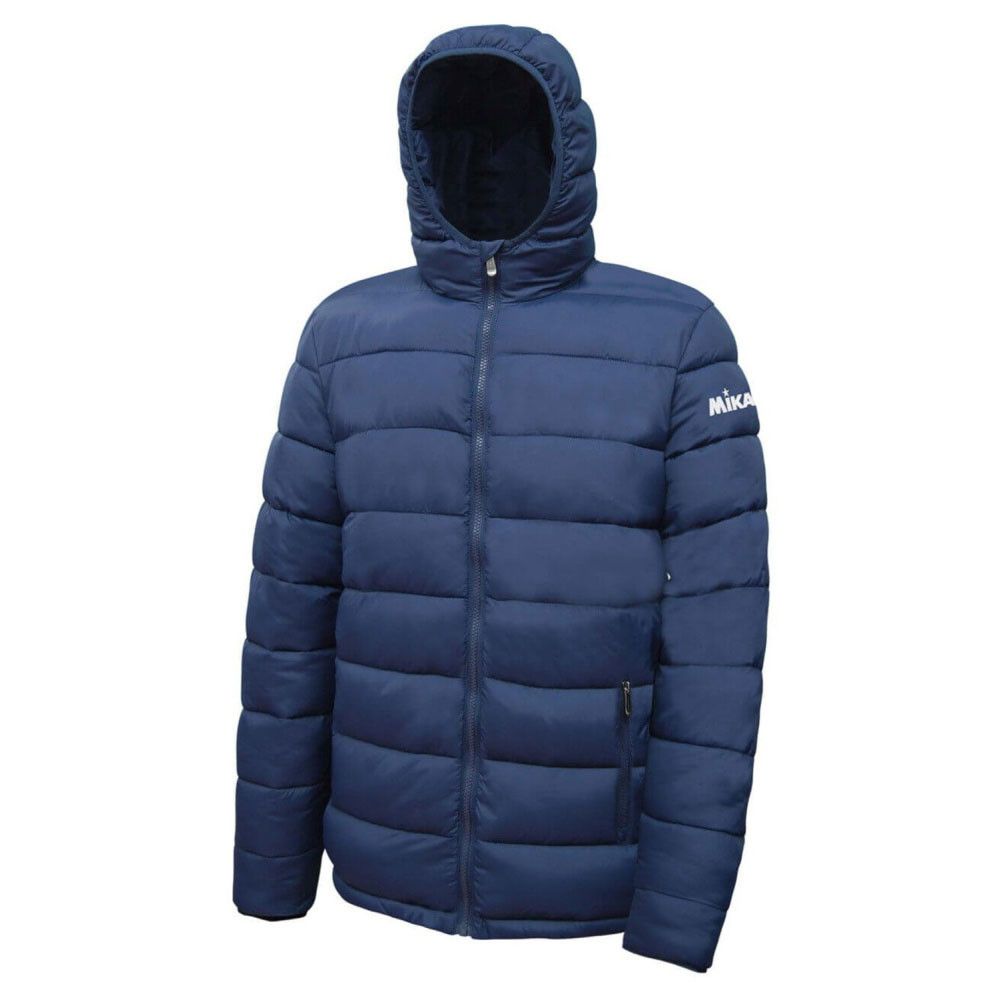 Фото Куртка утепленная с капюшоном мужская MIKASA MT914-036-4XL, р.4XL, синий