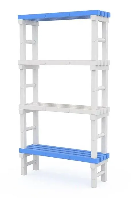 Фото Стеллаж пластиковый, 1 м