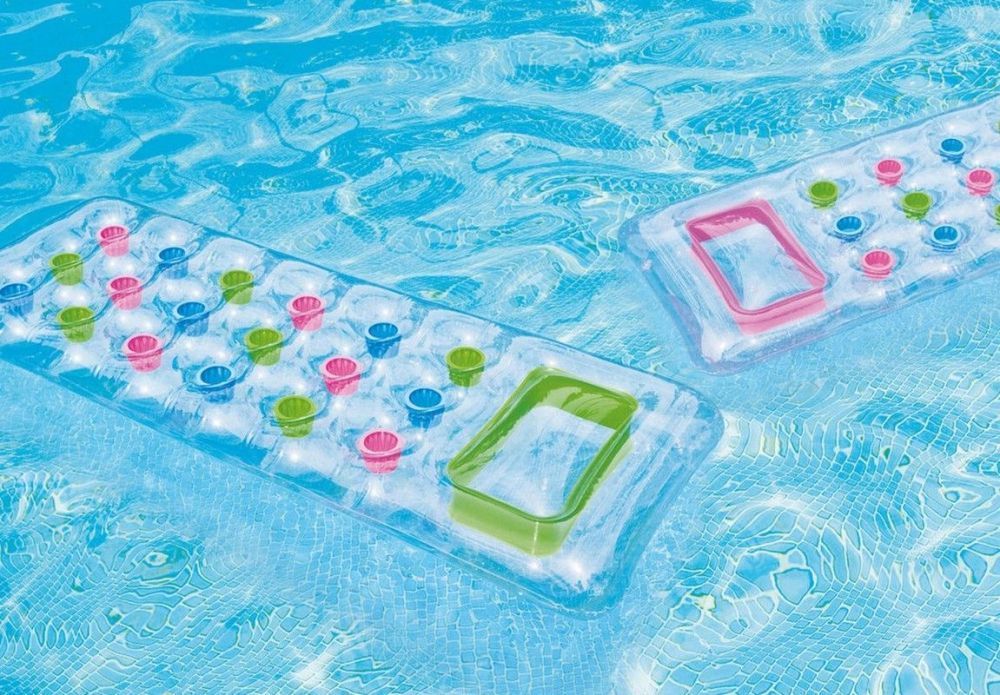 Фото Матрас прозрачный с лунками 188х71 см Intex 59894