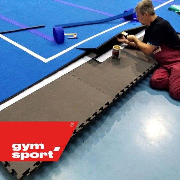 Фотографии Помост для спортивной гимнастики пружинный GymProf STRONG 14х14 для ковра 14х14