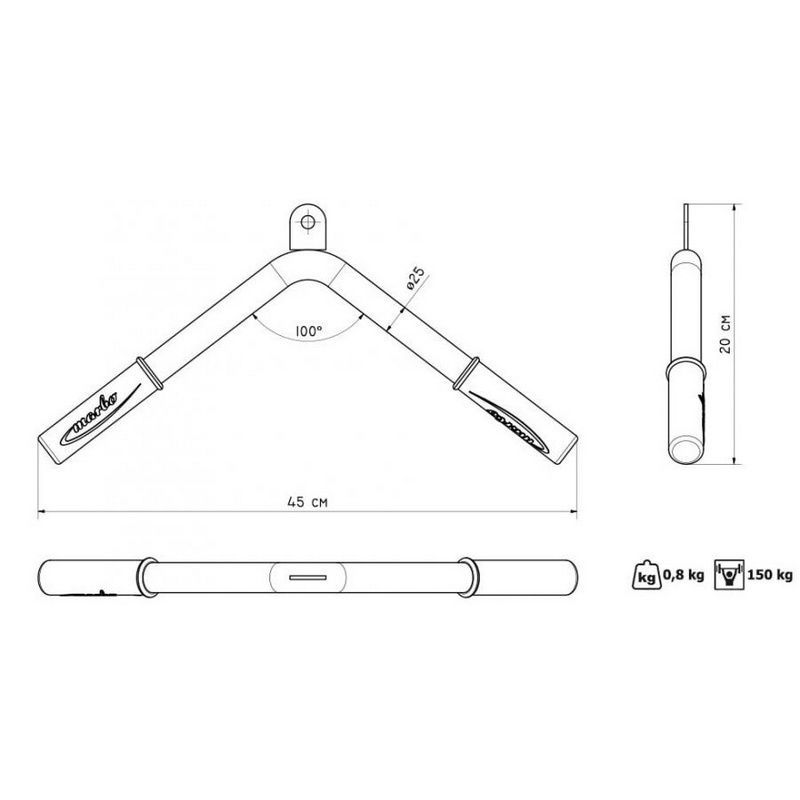 Ручка для тяги Marbo MH-C105