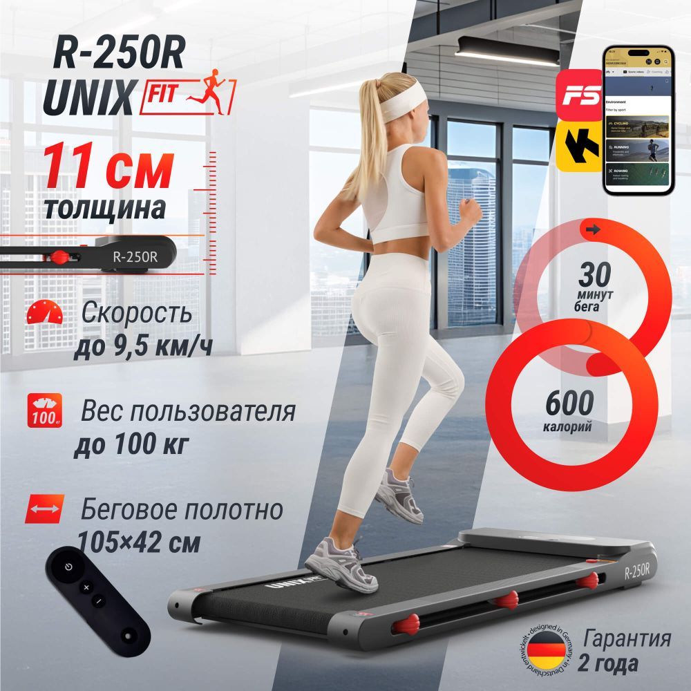 Картинки Беговая дорожка UNIX Fit R-250R