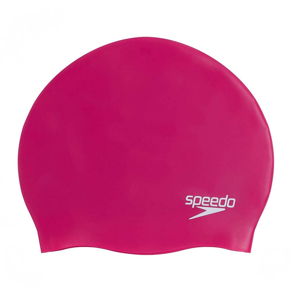 Фотографии Шапочка для плавания Speedo Plain Molded Silicone Cap 8-70984B495 розовый