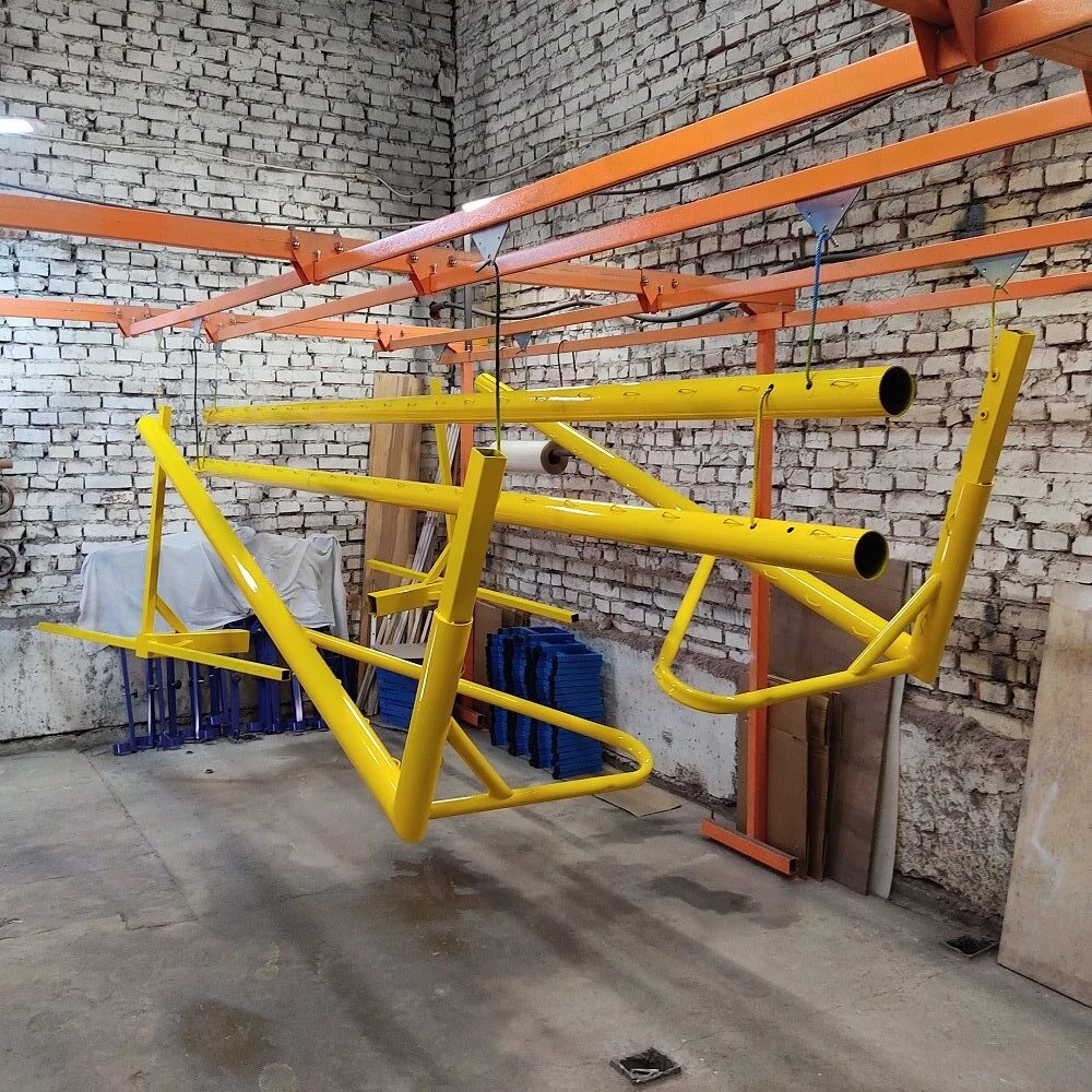 Фотографии Ворота для пляжного футбола 5,5х2,2 м, на стаканах