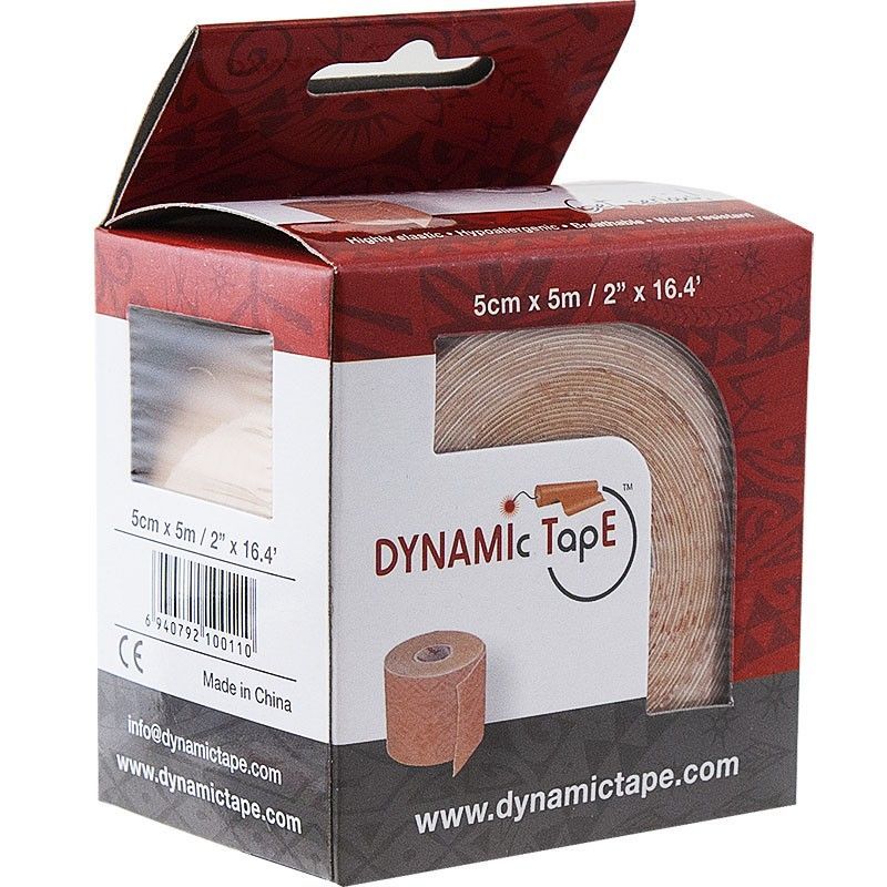 Фотографии Тейп динамический Dynamic Tape DT50PL телесный со светлым тату