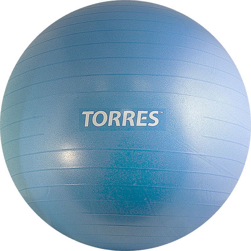 Фото Мяч гимнастический TORRES AL121155SL, диаметр 55см., серый