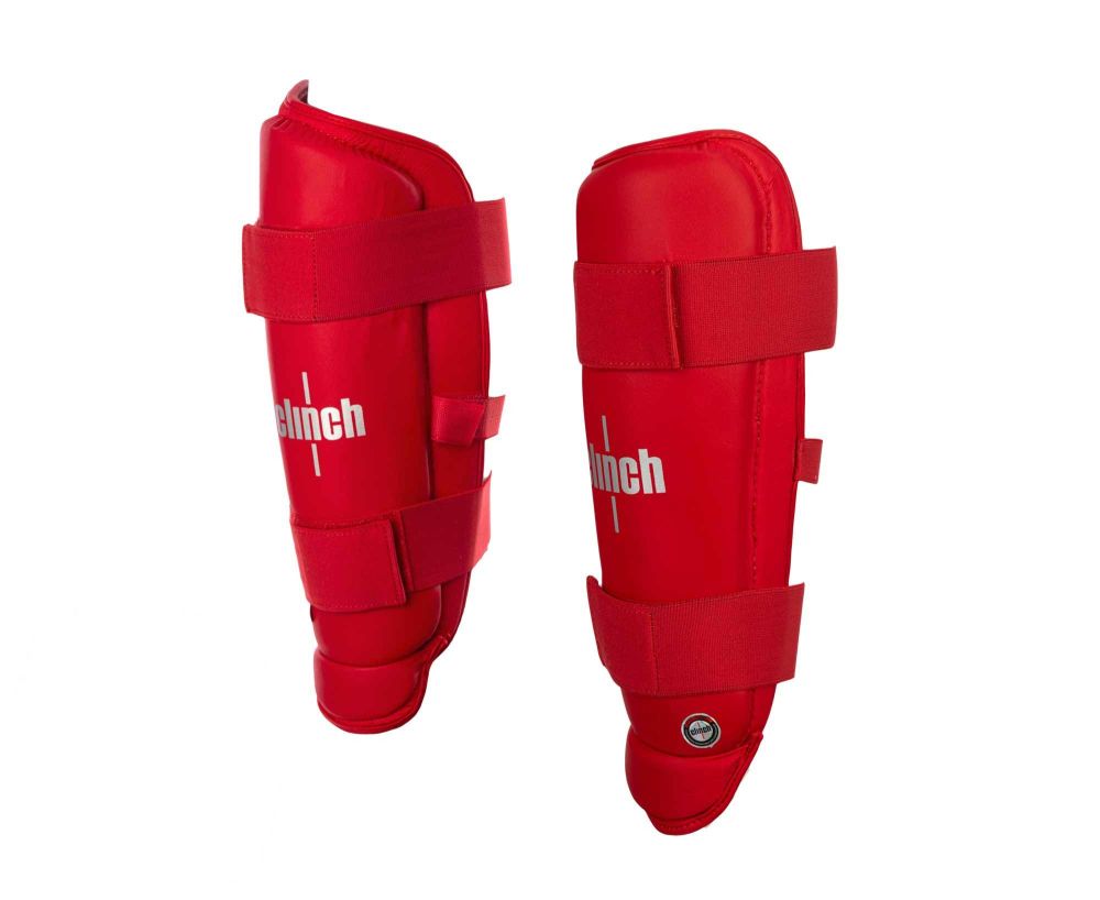 Фото Защита голени Clinch Shin Guard Kick C522 красный