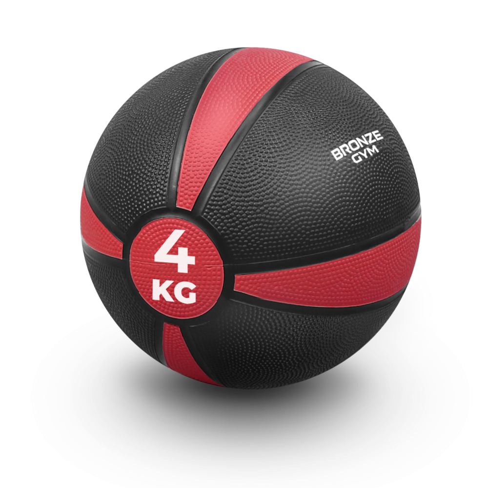 Фото Медбол резиновый BRONZE GYM, 4 кг.