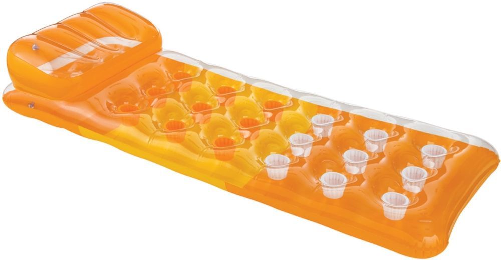 Фотографии Матрас надувной Intex с подстаканниками, 188х71см 58890