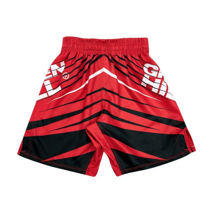 Фотографии Шорты Green Hill MMA SHORT IMMAF approved MMI-4022, красные