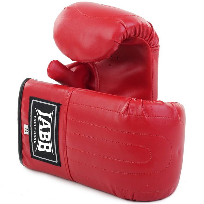 Фото Перчатки снарядные (иск.кожа) Jabb JE-2075 красный