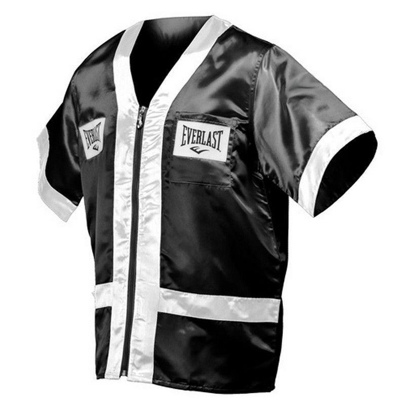 Фото Жакет тренера Corner Everlast 4390 BK/WH черно-белый