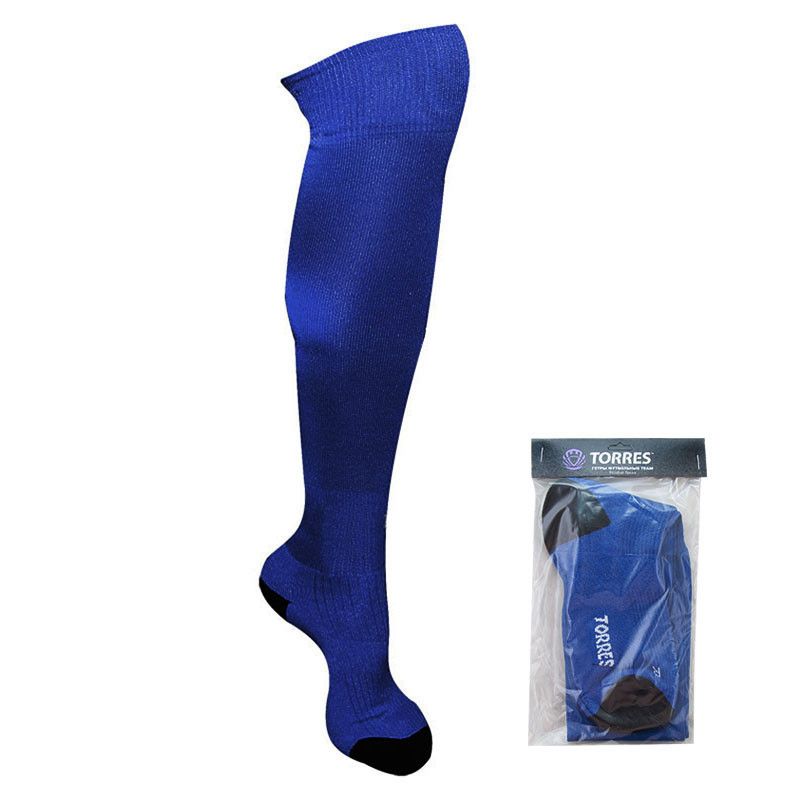 Фото Гетры футбольные Torres Sport Team FS1108M-06, размер M (35-38) васильковые