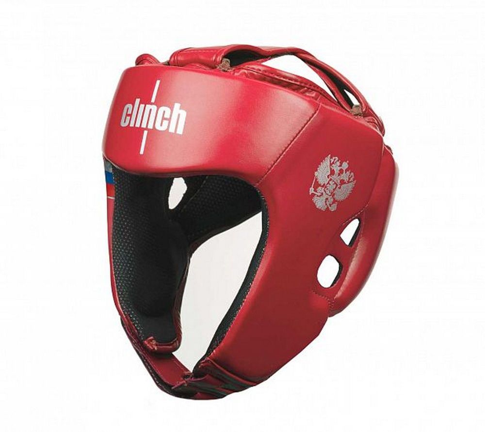 Фотографии Шлем боксерский Clinch Olimp Dual C113 красный