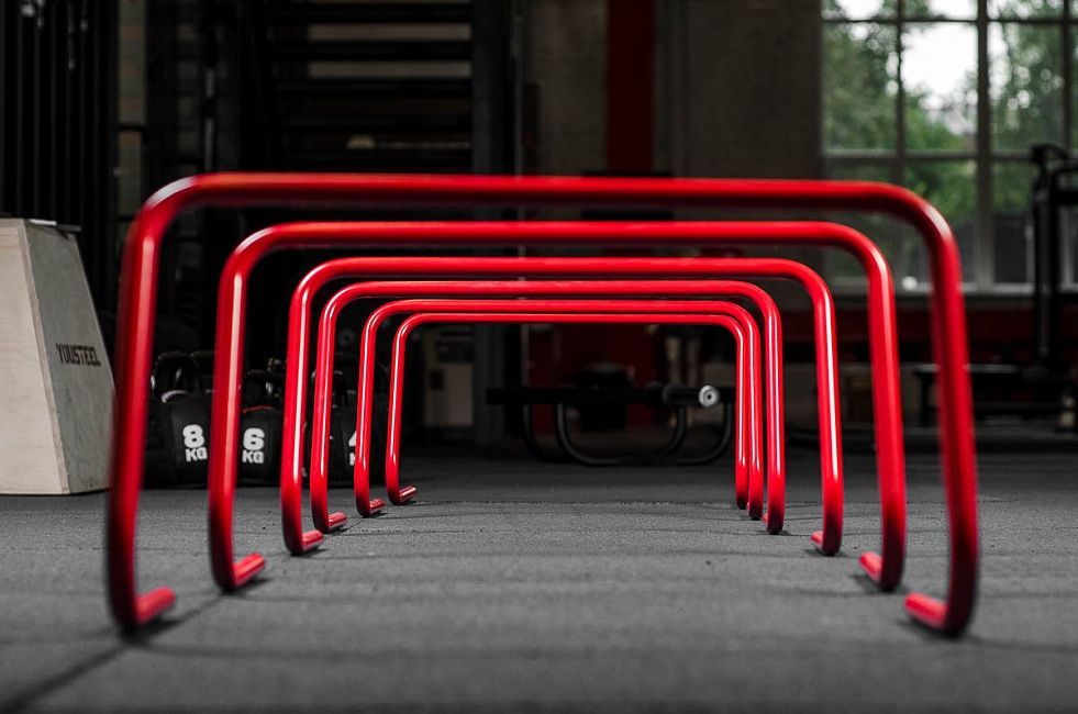 Фотографии Барьеры для тренировок , высота 30см, комплект 6шт YouSteel