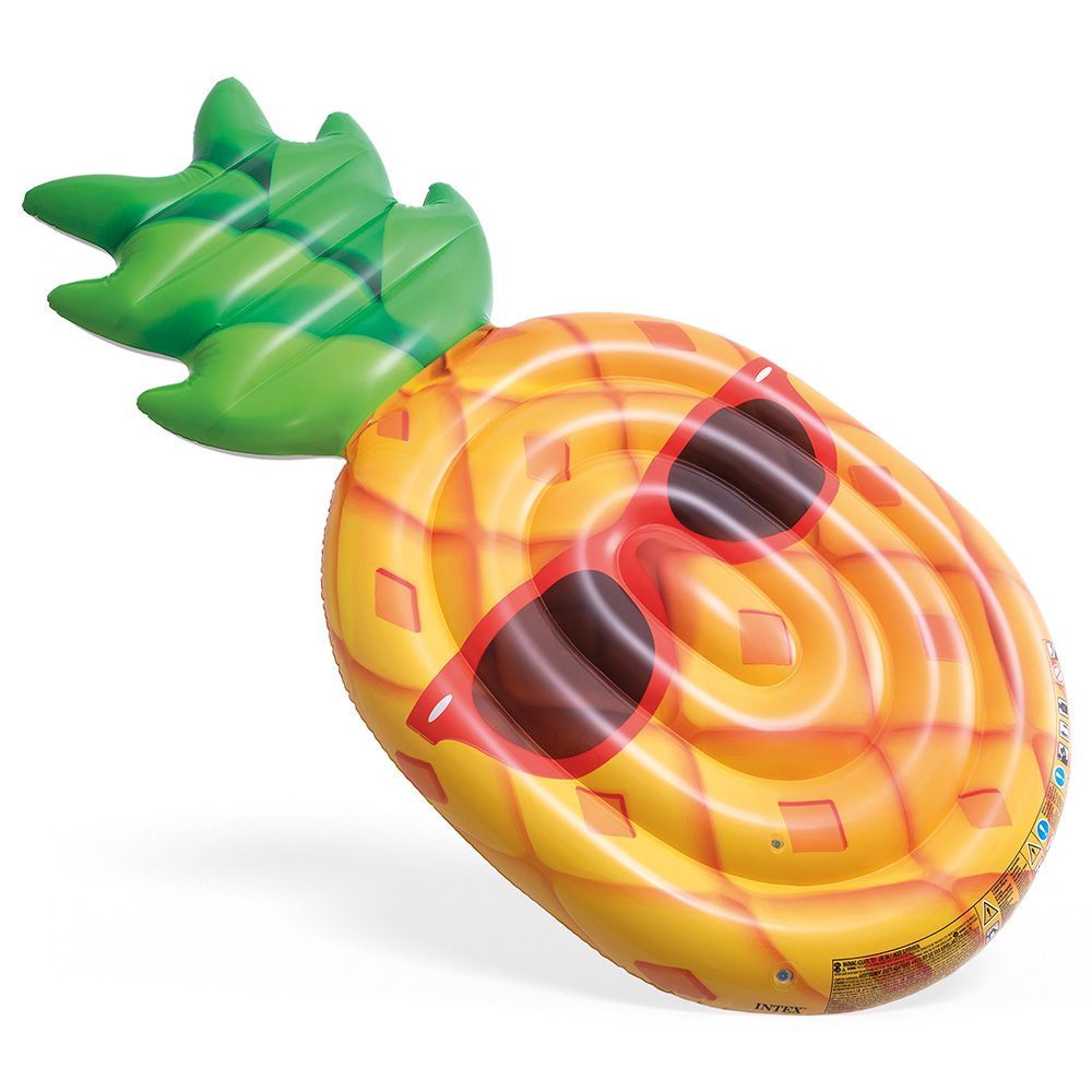 Фотографии Надувной матрас для плавания Intex 216х107х23см Веселый ананас 58790