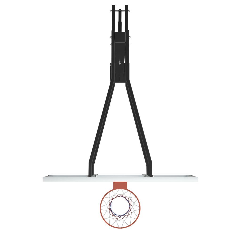 Фотографии Баскетбольная стойка стационарная UNIX Line B-Stand-PC 72"x42" (180 х 105 см) R45 H230-305 см